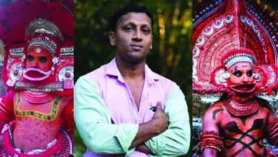 വിനയവും സമർപ്പണവും തലപ്പാളിയാക്കിയ കളിയാട്ടക്കാവുകളിലെ ‘വിനു’മാർഗം വിനയവും സമർപ്പണവും തലപ്പാളിയാക്കിയ കളിയാട്ടക്കാവുകളിലെ ‘വിനു’മാർഗം