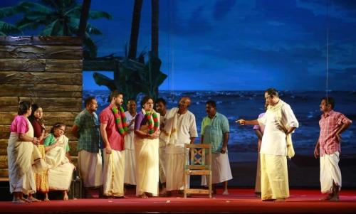 പുതിയ അനുഭവമായി ചെമ്മീൻ നാടകം പുതിയ അനുഭവമായി ചെമ്മീൻ നാടകം