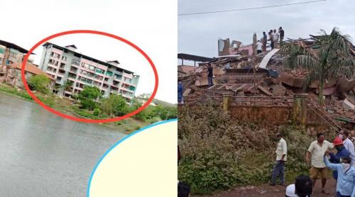 മഹാരാഷ്ട്രയിൽ കെട്ടിടം തകർന്നുണ്ടായ അപകടം: മരണം 15 ആ‍യി