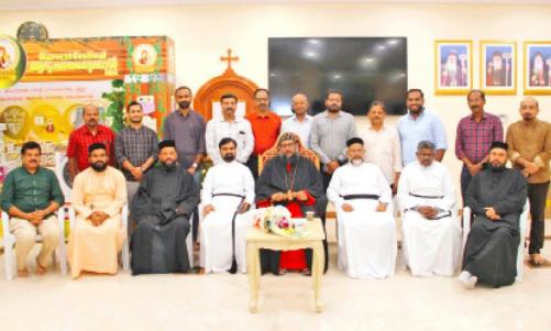 സഖറിയ മാർ സേവേറിയോസിന് സ്വീകരണം നല്കി സഖറിയ മാർ സേവേറിയോസിന് സ്വീകരണം നല്കി