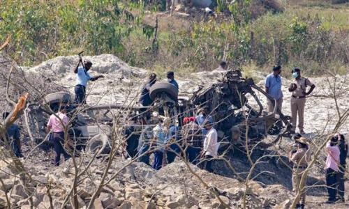 കർണാടകയിലെ ക്വാറിയിൽ പൊട്ടിത്തെറി: ആറ് പേർ മരിച്ചു