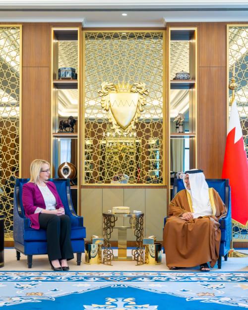 ബഹ്‌റൈൻ കിരീടാവകാശിയും യുഎസ് അംബാസഡറും കൂടിക്കാഴ്ച നടത്തി; ഉഭയകക്ഷി ബന്ധം ശക്തിപ്പെടുത്താൻ തീരുമാനം