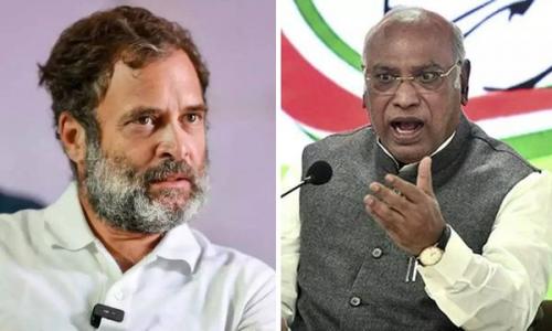 രാഹുൽ ഗാന്ധി ഔദ്യോഗിക വസതിയൊഴിയണമെന്ന് നിർദ്ദേശം; ബിജെപിക്കെതിരെ ആഞ്ഞടിച്ച് ഖാർഗെ രാഹുൽ ഗാന്ധി ഔദ്യോഗിക വസതിയൊഴിയണമെന്ന് നിർദ്ദേശം; ബിജെപിക്കെതിരെ ആഞ്ഞടിച്ച് ഖാർഗെ