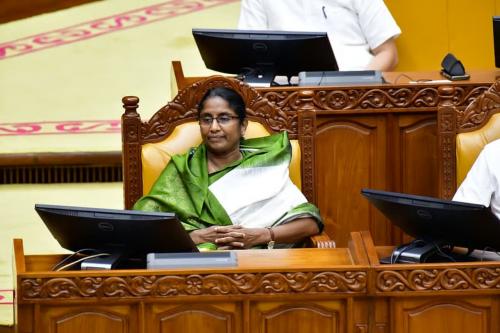 ഷാനിമോൾ ഉസ്മാൻ പുതിയ ഡെപ്യൂട്ടി സ്പീക്കർ; മുഹമ്മദ് മുഹ്സിനെ പരാജയപ്പെടുത്തിയത് 99 വോട്ടുകൾക്ക്