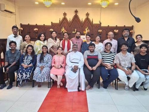 ഉപരിപഠനത്തിനായി തിരിക്കുന്ന വിദ്യാർത്ഥികൾക്ക് ബഹറിൻ മലയാളി സി.എസ്.ഐ ഇടവക യാത്രയയപ്പ് നൽകി