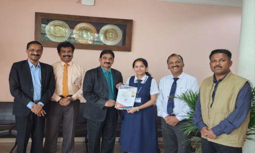 ഐ.സി.എസ്.ഐ കൊമേഴ്‌സ് ഒളിമ്പ്യാഡിൽ  ഇന്ത്യൻ സ്‌കൂൾ വിദ്യാർത്ഥിനിക്ക് ഗോൾഡ് സർട്ടിഫിക്കറ്റ്