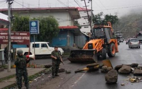 മണിപ്പുർ സംഘർഷം: സൈന്യത്തിന് നേരെ കലാപകാരികൾ വെടിയുതിർത്തു
