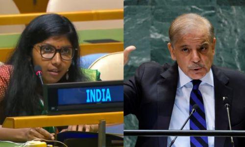 ജമ്മു കാശ്മീർ വിഷയം ; പാക് പ്രധാനമന്ത്രിക്കെതിരെ ചുട്ട മറുപടി നൽകി ഇന്ത്യ ജമ്മു കാശ്മീർ വിഷയം ; പാക് പ്രധാനമന്ത്രിക്കെതിരെ ചുട്ട മറുപടി നൽകി ഇന്ത്യ