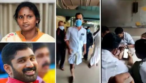 കൊവിഡ് മാനദണ്ഡം ലംഘിച്ച് കോൺഗ്രസ് നേതാക്കൾ; ഹോട്ടലിൽ ഭക്ഷണത്തിന് കാത്തിരിക്കുന്ന ദൃശ്യങ്ങൾ പുറത്ത് കൊവിഡ് മാനദണ്ഡം ലംഘിച്ച് കോൺഗ്രസ് നേതാക്കൾ; ഹോട്ടലിൽ ഭക്ഷണത്തിന് കാത്തിരിക്കുന്ന ദൃശ്യങ്ങൾ പുറത്ത്