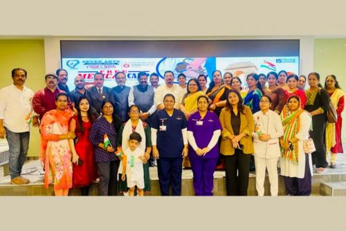 സെവൻ ആർട്സ് കൾച്ചറൽ ഫോറം ലേഡീസ് വിങ്ങ് സ്വാതന്ത്ര്യദിന ആഘോഷവും മെഗാ മെഡിക്കൽ ക്യാമ്പും സംഘടിപ്പിച്ചു