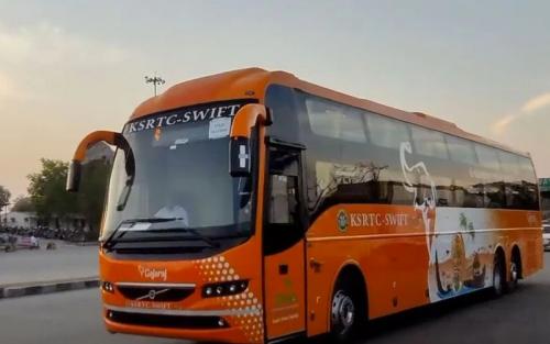 കെസ്വിഫ്‌റ്റ് ബസിൽ യുവതിയെ കുത്തി പരുക്കേൽപിച്ച് യുവാവ് സ്വയം കഴുത്തറുത്തു