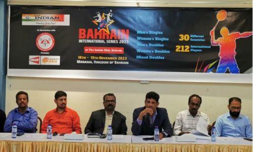ദി ബഹ്‌റൈൻ ഇന്റർനാഷണൽ സീരീസ് ബാഡ്മിന്റൺ ടൂർണമെന്റ് 2023 നവംബർ 14 മുതൽ