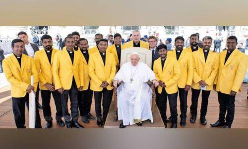 ഇംഗ്ലണ്ട് പര്യടനത്തിനൊരുങ്ങി വത്തിക്കാൻ ക്രിക്കറ്റ് ടീം താരങ്ങളെല്ലാം മലയാളികൾ ഇംഗ്ലണ്ട് പര്യടനത്തിനൊരുങ്ങി വത്തിക്കാൻ ക്രിക്കറ്റ് ടീം താരങ്ങളെല്ലാം മലയാളികൾ