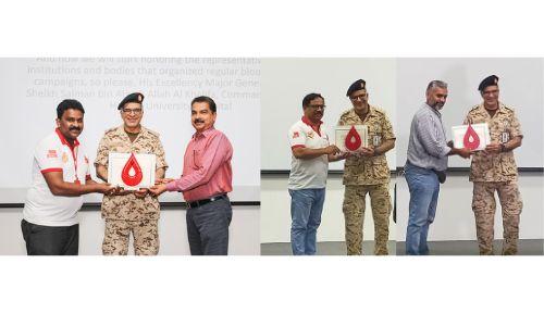 രക്തദാന ദിനത്തോടനുബന്ധിച്ച് സംഘടനകൾക്ക് ആദരം