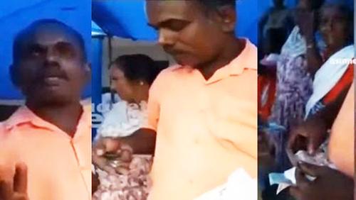 ദുരിതാശ്വാസ ക്യാന്പിൽ പിരിവ് നടത്തിയ സി.പി.എം നേതാവിന് സസ്പെൻഷൻ