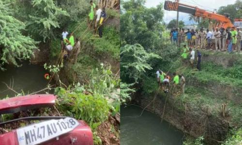കാർ കിണറിലേക്ക് മറിഞ്ഞ് അപകടം; കോയമ്പത്തൂരിൽ മൂന്ന് എഞ്ചിനീയറിങ് വിദ്യാർത്ഥികൾ മരിച്ചു കാർ കിണറിലേക്ക് മറിഞ്ഞ് അപകടം; കോയമ്പത്തൂരിൽ മൂന്ന് എഞ്ചിനീയറിങ് വിദ്യാർത്ഥികൾ മരിച്ചു