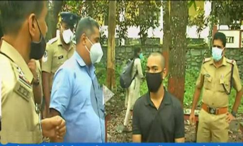 സഹപാഠിയായ വിദ്യാർത്ഥിനിയെ കഴുത്തറത്തു കൊലപ്പെടുത്തിയ സംഭവം; പ്രതിയെ കോളേജ് കാന്പസിൽ എത്തിച്ച് തെളിവെടുത്തു സഹപാഠിയായ വിദ്യാർത്ഥിനിയെ കഴുത്തറത്തു കൊലപ്പെടുത്തിയ സംഭവം; പ്രതിയെ കോളേജ് കാന്പസിൽ എത്തിച്ച് തെളിവെടുത്തു