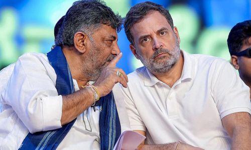 രാഹുൽ ഗാന്ധിയുടെ 'സൗജന്യ ഗ്യാരണ്ടി'കളിൽ പുനപരിശോധന പ്രഖ്യാപിച്ച് ഡി.കെ ശിവകുമാർ സർക്കാർ