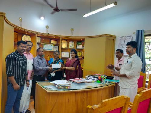 ചികിത്സാ സഹായം കൈമാറി ചികിത്സാ സഹായം കൈമാറി