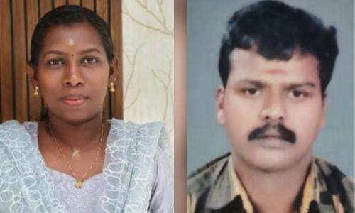 പത്തനംതിട്ടയിൽ ഭാര്യയെ ഭർത്താവ് കുത്തിക്കൊന്നു പത്തനംതിട്ടയിൽ ഭാര്യയെ ഭർത്താവ് കുത്തിക്കൊന്നു
