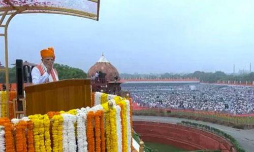 ഒരു മണിക്കൂർ 43 മിനിറ്റ് പ്രസംഗം; റിക്കാർഡിട്ട് പ്രധാനമന്ത്രി നരേന്ദ്ര മോദി