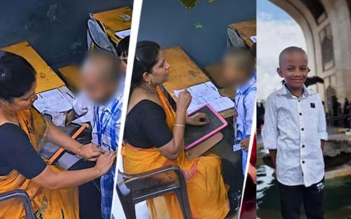 ക്ലാസ് മുറിയിലെ ക്രൂരത: ഹോംവർക്ക് ചെയ്യാത്തതിന് ടീച്ചറുടെ മർദ്ദനമേറ്റ ആറുവയസ്സുകാരന് ദാരുണാന്ത്യം