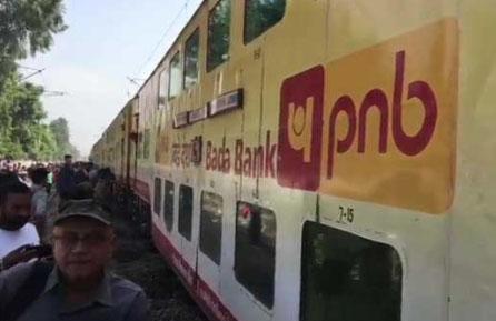 മൊറാദാബാദിൽ ഡബിൾ ഡക്കർ ട്രെയിൻ പാളം തെറ്റി