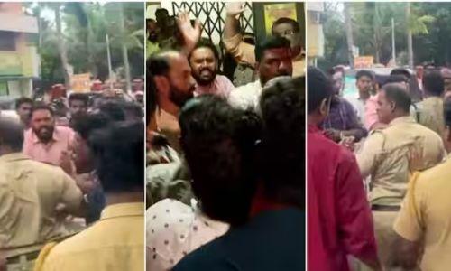 പേട്ടയിൽ ഹെൽമറ്റില്ലാതെ ബൈക്കോടിച്ച ഡിവൈഎഫ് ഐ നേതാവിന് പിഴ; പൊലീസുകാരുടെ സ്ഥലംമാറ്റം റദ്ദാക്കി