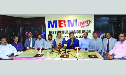 മനാ­മ ബി­ൽ­ഡിംഗ് മെ­റ്റി­രി­യൽ­സ്‌ ഉദ്ഘാ­ടനം ഇന്ന്