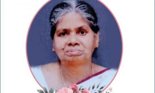 ഫ്രാൻസിസ് കൈതാരത്തിന്റെ സഹോദരി നിര്യാതയായി ഫ്രാൻസിസ് കൈതാരത്തിന്റെ സഹോദരി നിര്യാതയായി