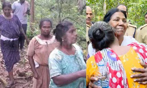ഒരു രാത്രി കഴിച്ചു കൂട്ടിയത് ജീവൻ പണയംവച്ച്: കൊടുങ്കാട്ടിൽ നിന്ന് രക്ഷപെട്ട ആശ്വാസത്തിൽ വീട്ടമ്മമാർ ഒരു രാത്രി കഴിച്ചു കൂട്ടിയത് ജീവൻ പണയംവച്ച്: കൊടുങ്കാട്ടിൽ നിന്ന് രക്ഷപെട്ട ആശ്വാസത്തിൽ വീട്ടമ്മമാർ