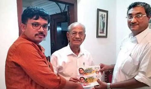 ഭാരത് ജോഡോ യാത്രയ്ക്ക് സംഭാവന നൽകി മെട്രോമാൻ ഇ ശ്രീധരൻ ഭാരത് ജോഡോ യാത്രയ്ക്ക് സംഭാവന നൽകി മെട്രോമാൻ ഇ ശ്രീധരൻ