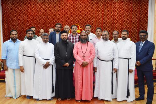 കെ.സി.ഇ.സി മാർ സെറാഫീം മെത്രാപ്പോലീത്തായിക്ക് സ്വീകരണം നല്കി കെ.സി.ഇ.സി മാർ സെറാഫീം മെത്രാപ്പോലീത്തായിക്ക് സ്വീകരണം നല്കി