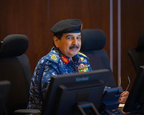 ആഭ്യന്തര മന്ത്രാലയം സന്ദർശിച്ച് ബഹ്റൈൻ രാജാവ്