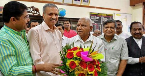 കര്‍ണാടക നിയമസഭ സ്പീക്കറായി വിശ്വേശ്വര്‍ ഹെഗ്ഡയെ തിരഞ്ഞെടുത്തു