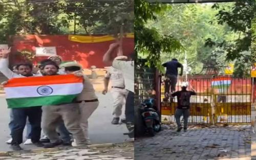 മിന്നൽ സമരവും തിരിച്ചടിയും: നിരോധനാജ്ഞ മറികടന്ന് ജന്തർ മന്തറിൽ സി.ജെ.പി പ്രതിഷേധം