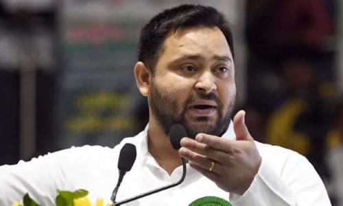 ഇന്ത്യയെ 'നാഥുറാം ഗോഡ്‌സെയുടെ രാജ്യ'മാക്കാന്‍ ശ്രമിക്കുന്നു: ബിജെപിക്കും ആര്‍എസ്എസിനുമെതിരെ രൂക്ഷവിമര്‍ശനവുമായി തേജസ്വി യാദവ്