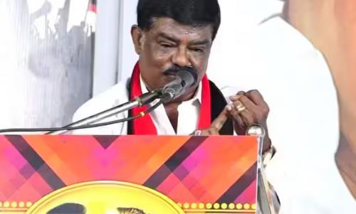തമിഴ്നാട് ഗവർണറെ പരസ്യമായി ഭീഷണിപ്പെടുത്തിയ ഡി.എം.കെ നേതാവിന് സസ്പെൻഷൻ തമിഴ്നാട് ഗവർണറെ പരസ്യമായി ഭീഷണിപ്പെടുത്തിയ ഡി.എം.കെ നേതാവിന് സസ്പെൻഷൻ