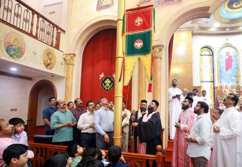 സെന്റ് മേരീസ് ഇന്ത്യൻ ഓർത്തഡോക്സ് കത്തീഡ്രലിൽ പെരുന്നാളിന് കൊടിയേറ്റം സെന്റ് മേരീസ് ഇന്ത്യൻ ഓർത്തഡോക്സ് കത്തീഡ്രലിൽ പെരുന്നാളിന് കൊടിയേറ്റം