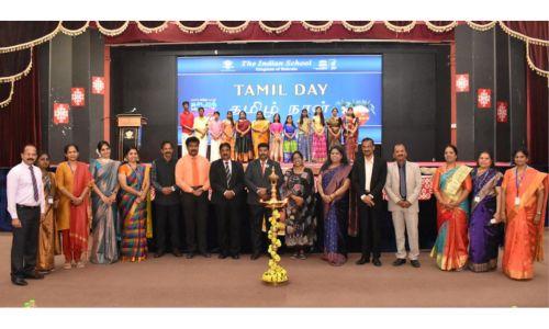 ഇന്ത്യൻ സ്കൂളിൽ തമിഴ് ഭാഷാ ദിനം നിറപ്പകിട്ടാർന്ന പരിപാടികളോടെ ആഘോഷിച്ചു ഇന്ത്യൻ സ്കൂളിൽ തമിഴ് ഭാഷാ ദിനം നിറപ്പകിട്ടാർന്ന പരിപാടികളോടെ ആഘോഷിച്ചു