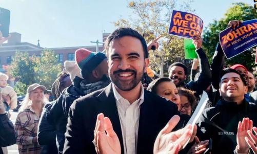 ചരിത്രം കുറിച്ച് സൊഹ്റാൻ മംദാനി; ന്യൂയോർക്ക് നഗരത്തിന്‍റെ ആദ്യ മുസ്‌ലിം മേയർ