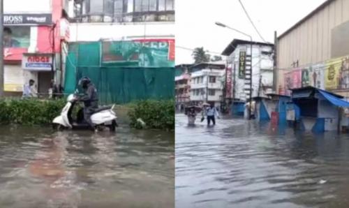 കനത്ത മഴയില് മുങ്ങി കൊച്ചി; കടകളിലും വീടുകളിലും വെള്ളം കയറി, ഗതാഗതക്കുരുക്ക് കനത്ത മഴയില് മുങ്ങി കൊച്ചി; കടകളിലും വീടുകളിലും വെള്ളം കയറി, ഗതാഗതക്കുരുക്ക്