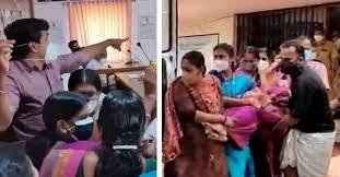 കുന്നംകുളം നഗരസഭാ യോഗത്തിൽ കൂട്ടത്തല്ല് കുന്നംകുളം നഗരസഭാ യോഗത്തിൽ കൂട്ടത്തല്ല്