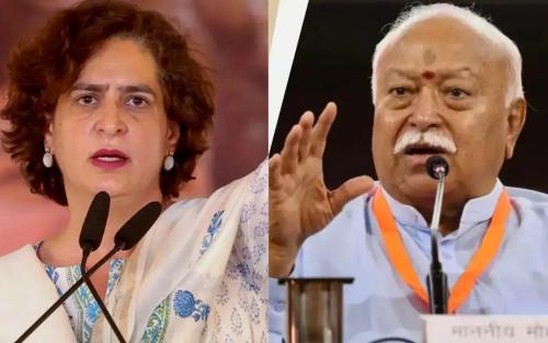 ആർ.എസ്.എസ് സർട്ടിഫിക്കറ്റ് യുവതയ്ക്ക് ആവശ്യമില്ല: മോഹൻ ഭാഗവതിനെതിരെ പ്രിയങ്ക ഗാന്ധി