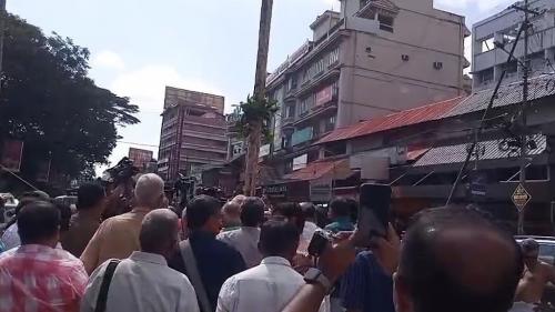 പൂരപ്പന്തലിന് കാൽനാട്ടി; തൃശൂർ ഇനി പൂരാവേശത്തിൽ