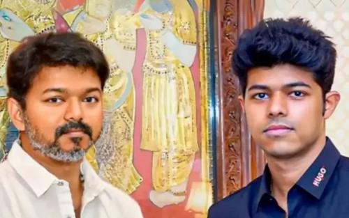ജെയ്‌സൺ സ്റ്റാഥമിനൊപ്പം അച്ഛനെ വെച്ച് സിനിമ ചെയ്യണം; സ്വപ്നം വെളിപ്പെടുത്തി വിജയ്യുടെ മകൻ ജേസൺ സഞ്ജയ്