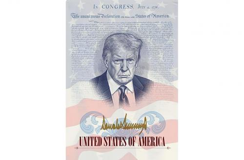 അമേരിക്കൻ പാസ്‌പോർട്ടിൽ ഇനി ട്രംപിന്റെ ചിത്രവും; ചരിത്രത്തിലാദ്യമായി ഒരു പ്രസിഡന്റ് പാസ്‌പോർട്ടിലേക്ക്