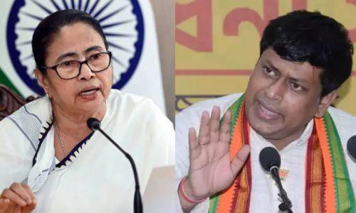 മുഖ്യമന്ത്രി മമത ബാനർജിയുടെ മുഖത്തടിക്കാൻ ജനങ്ങളോട് ആഹ്വാനം ചെയ്ത് ബംഗാൾ ബിജെപി അധ്യക്ഷൻ