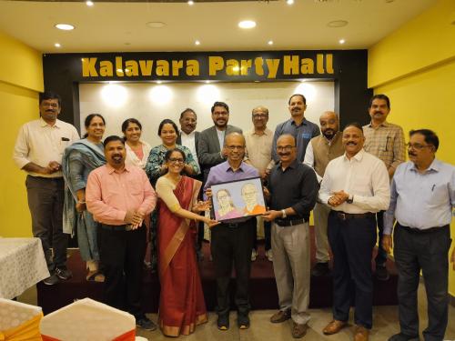 ചന്ദ്രമോഹനന് സൂര്യ കൾച്ചറൽ അസ്സോസിയേഷൻ യാത്രയയപ്പ് നൽകി