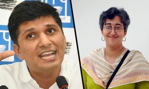 സൗരഭ് ഭരദ്വാജ്, ആതിഷി എന്നിവർ മനീഷ് സിസോദിയയുടെയും സത്യേന്ദർ ജെയിനിന്റെയും പിൻഗാമികളാകുമെന്ന് റിപ്പോർട്ട് സൗരഭ് ഭരദ്വാജ്, ആതിഷി എന്നിവർ മനീഷ് സിസോദിയയുടെയും സത്യേന്ദർ ജെയിനിന്റെയും പിൻഗാമികളാകുമെന്ന് റിപ്പോർട്ട്